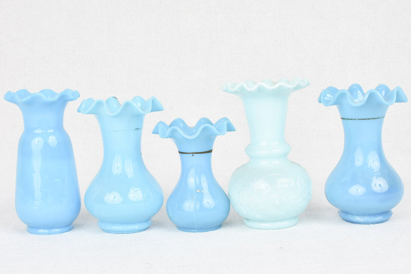 Aesthetic durable glass opaline vases