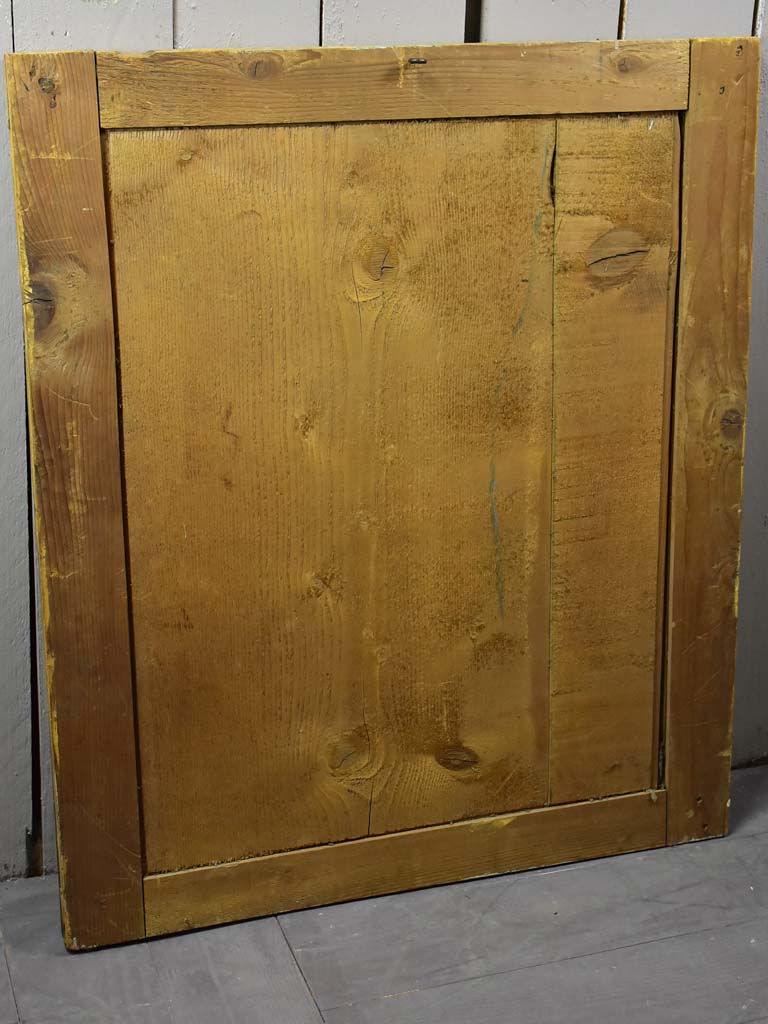 Late 18th Century Louis XVI mirror with gilt reeded frame 30¼" x 35"