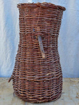 Pair of vintage French harvest baskets - large