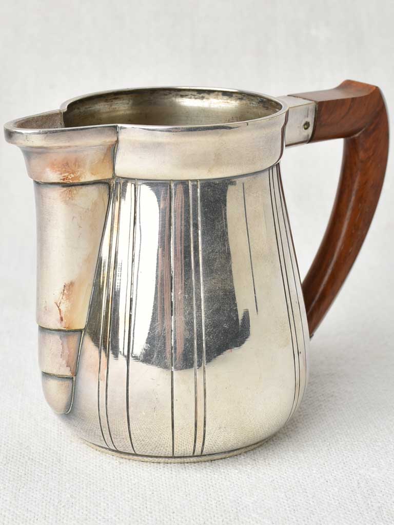 Antique Rosewood Handle Tea Pot