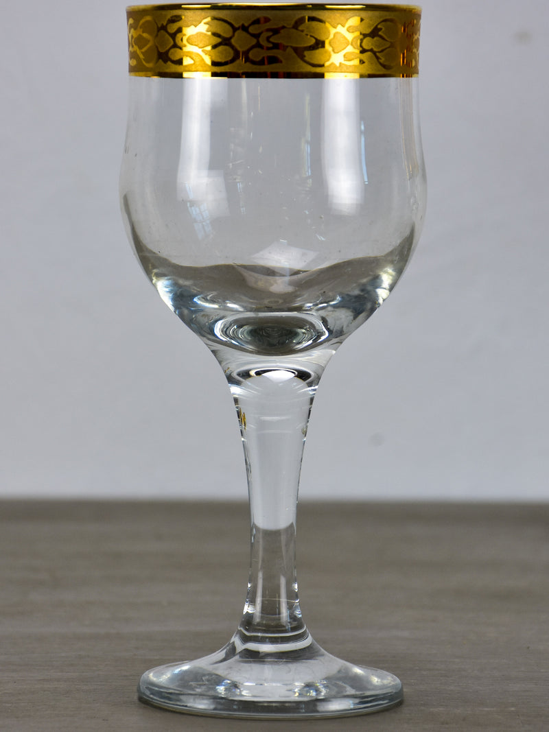 Six classic antique French wine glasses – Chez Pluie