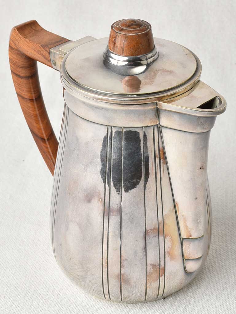 Vintage 1920's Rosewood Handle Coffee Pot