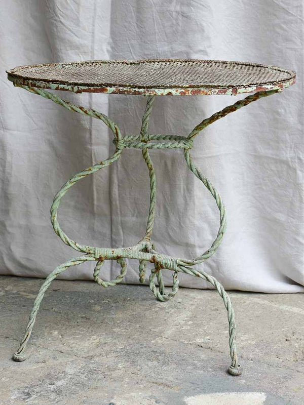 Pretty antique French garden table