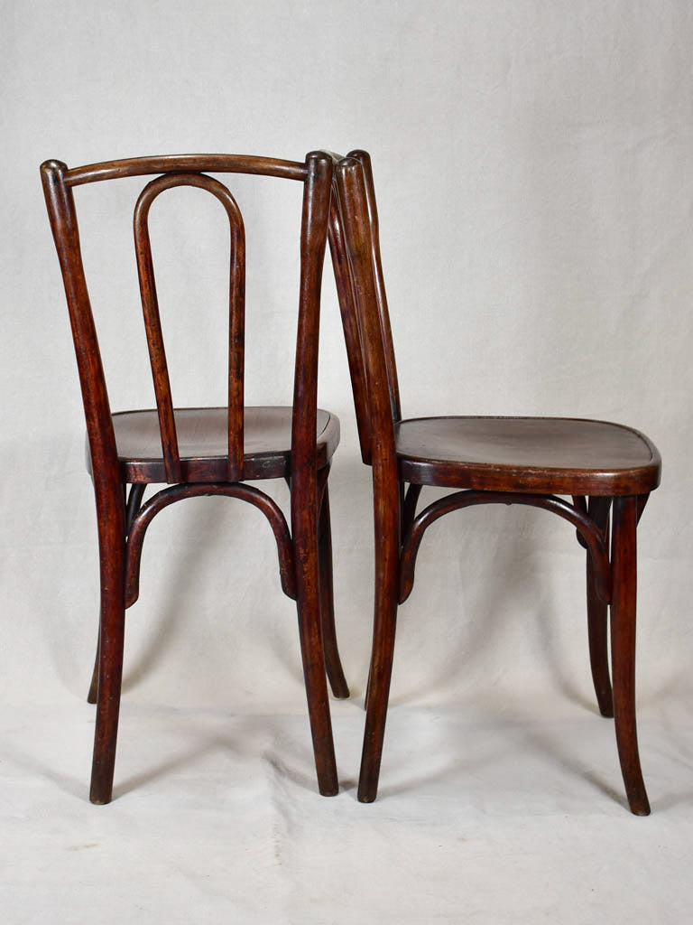 Pair of Fischel bistro chairs - 1900