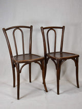 Pair of bentwood bistro chairs - 1900