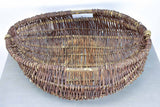 Large vintage French harvest basket