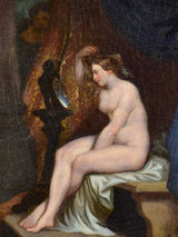 "The fiance of the king of Garbe" - La fiancée du roi de garbe, Eugène Devéria (1808-1865) 17¼" x 20¾"