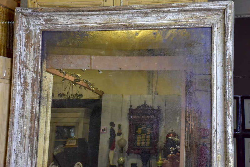 Exceptional pair of extra- large Italian mirrors from the 18th Century 95" x 58¼"