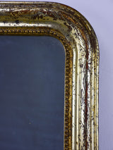 Small gilded Louis Philippe mirror 15 ¼'' x 19”