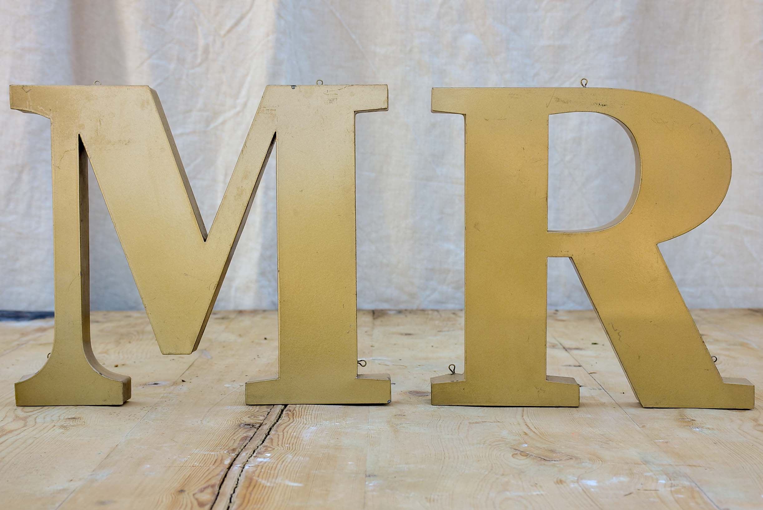Collection of vintage French letters - MR ART