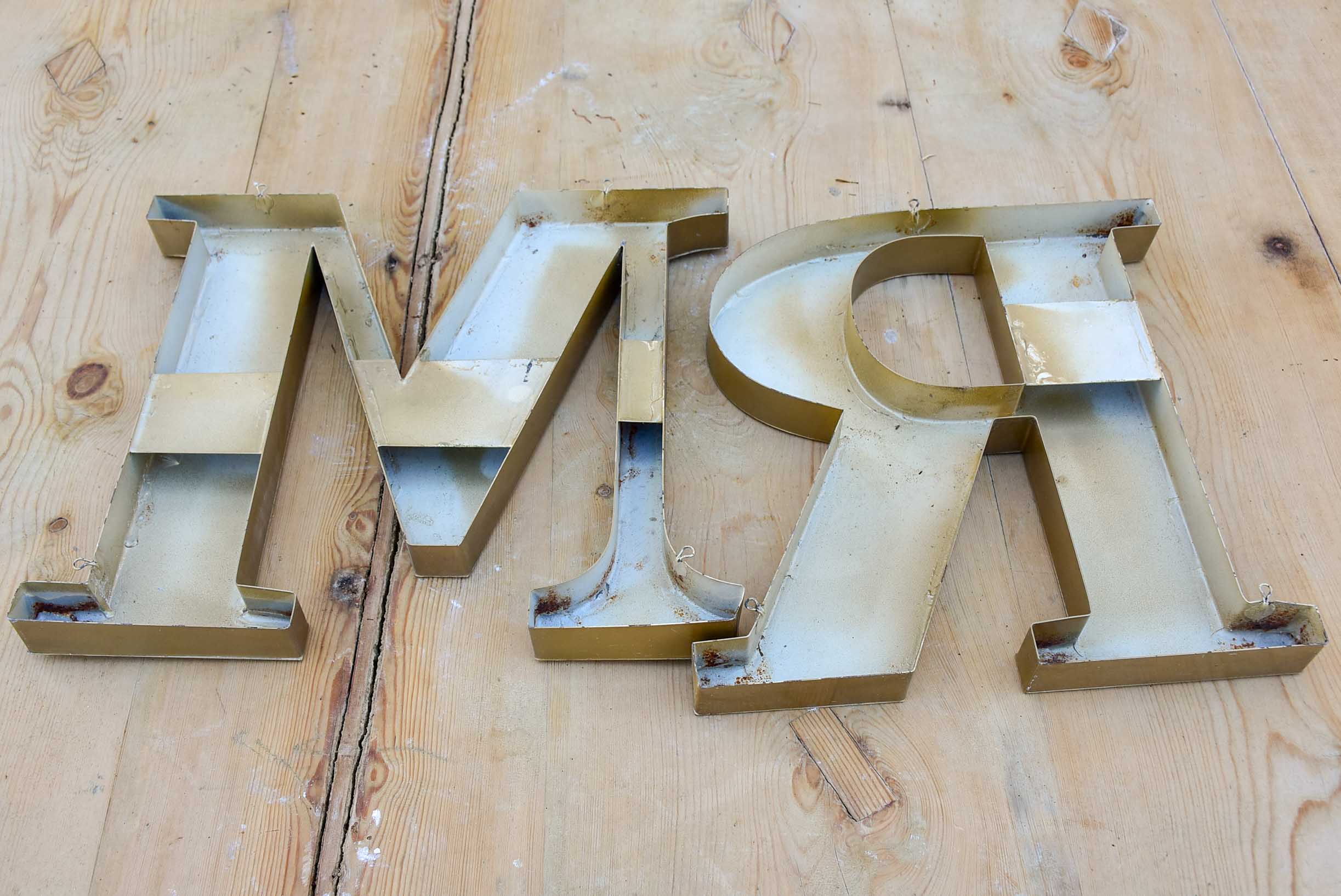 Collection of vintage French letters - MR ART