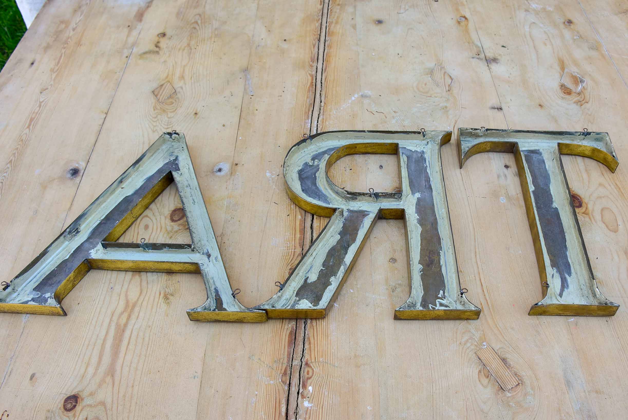 Collection of vintage French letters - MR ART