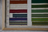 Collection of early twentieth century fabric trim samples