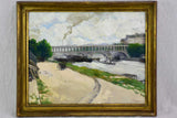 Le viaduc d'Auteuil Paris - Etienne De Lierres 15¼" x 18½"