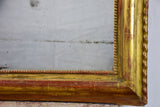 Large gilded French Louis Philippe mirror