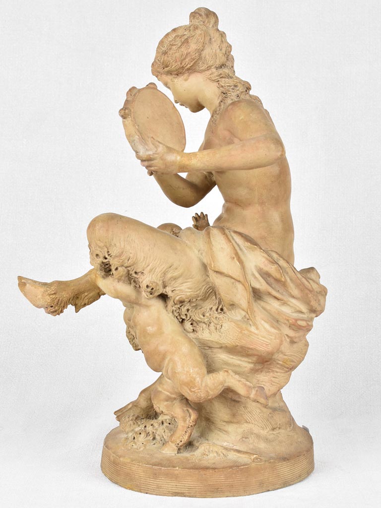 Antique terracotta statuette from the Clodion Atelier 17¾"