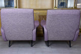 Pair of armchairs in the style of Zanuso