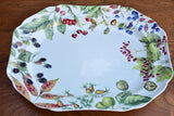 Large Spode platter with berries