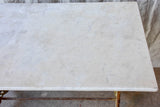 Art Nouveau marble top bistro table
