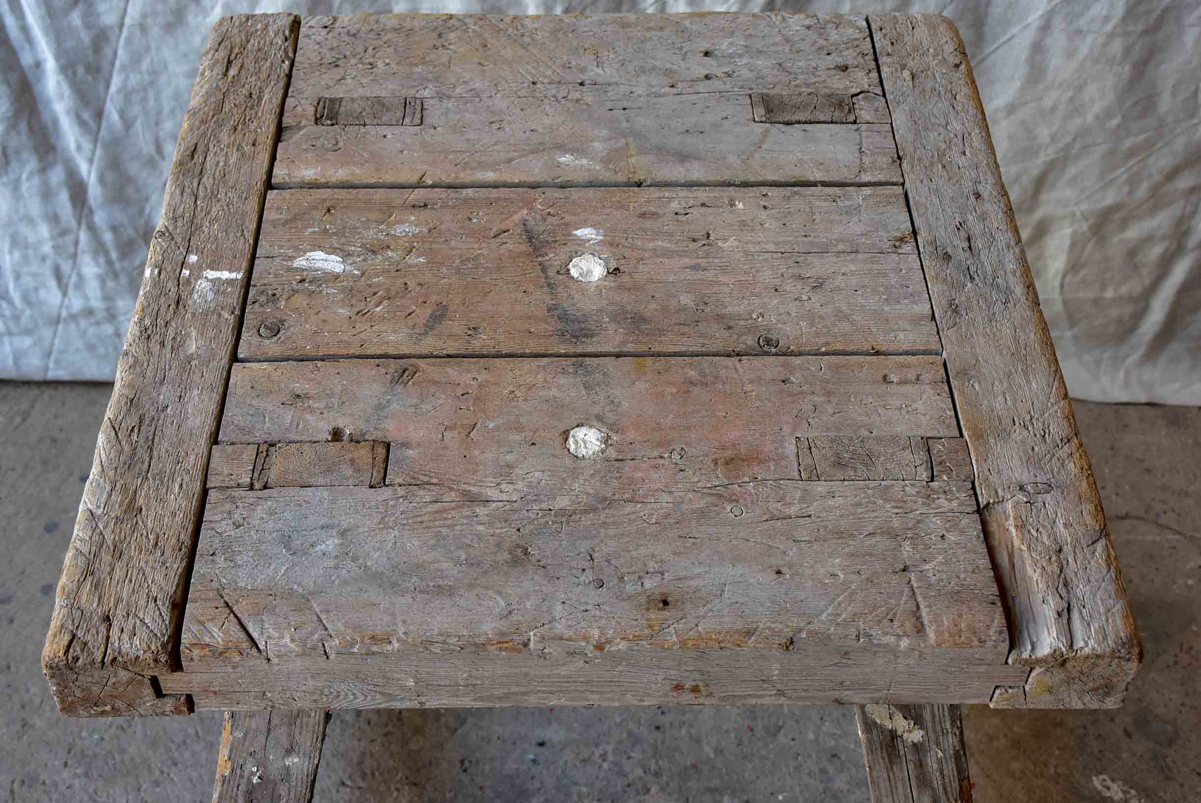 Antique French sculptor's table
