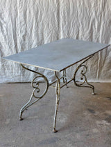 Antique French garden table - rectangular