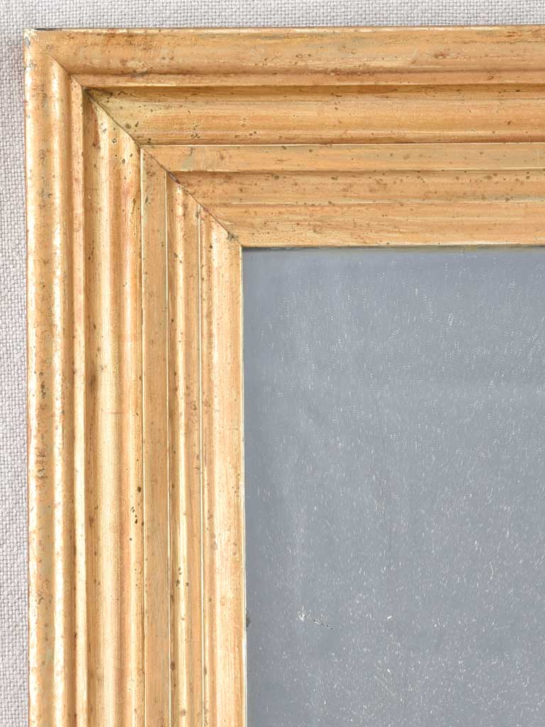 Antique rectangular French mirror 26¾" x 20½"
