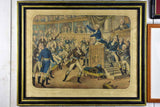 Antique Napoleon III French Lithograph - 1794 Convention 31" x 25¼"