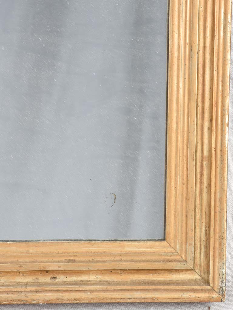 Antique rectangular French mirror 26¾" x 20½"