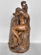 Antique terracotta sculpture - Bacchus 38¼"