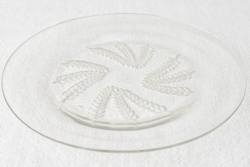 Retro Lalique Crystal Entrée Plates Selection