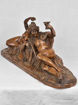 Antique terracotta sculpture - Bacchus 38¼"