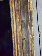 18th Century French mirror with two glass panes 34¼" x 56¼"