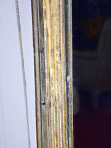 18th Century French mirror with two glass panes 34¼" x 56¼"
