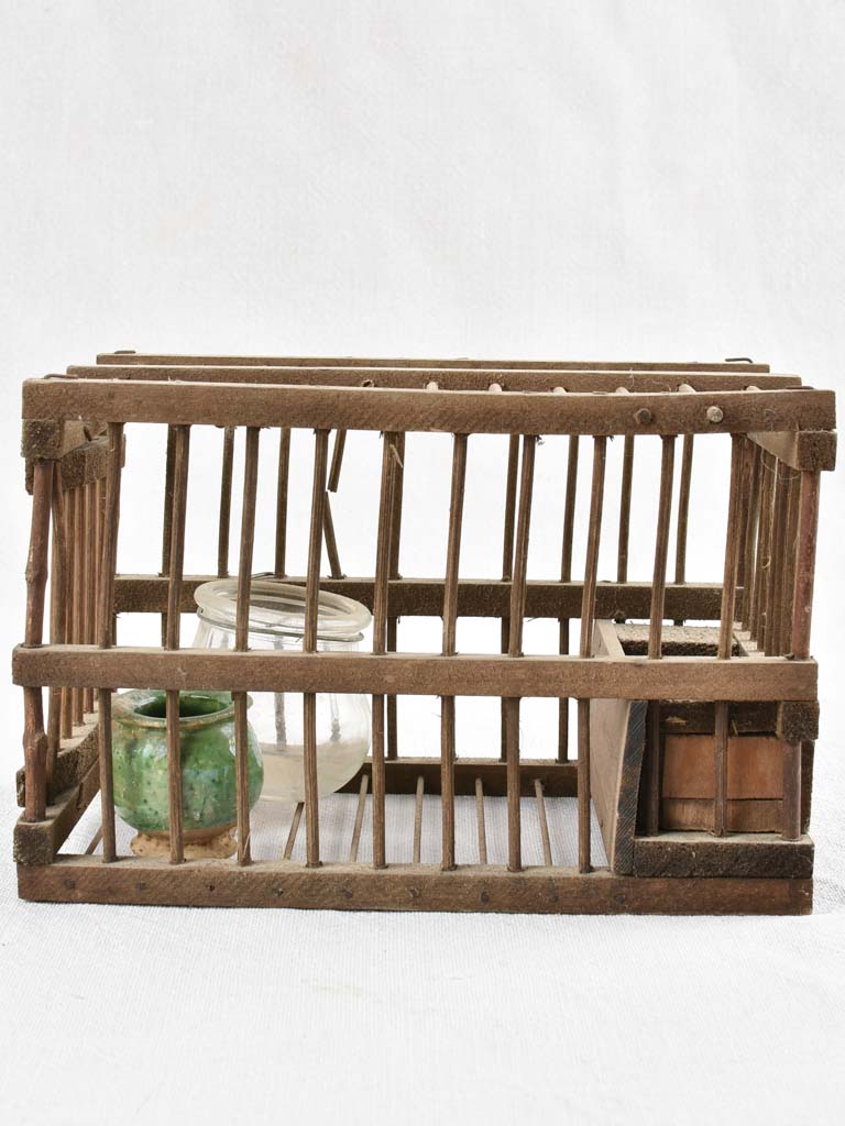 Small antique French bird cage 5½"