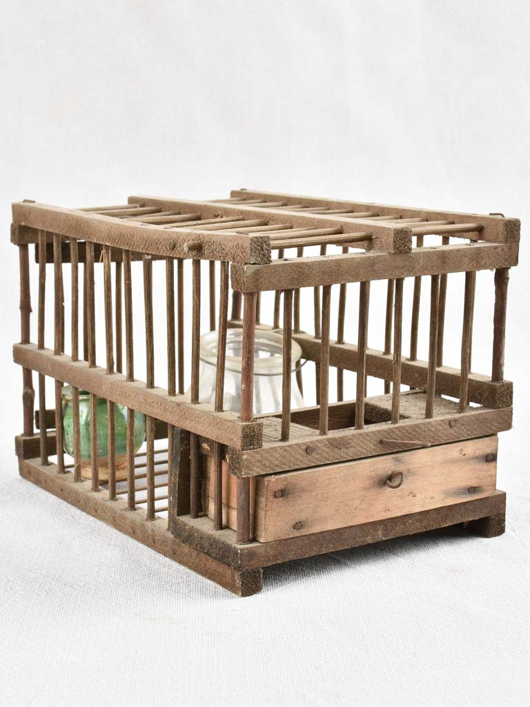 Small antique French bird cage 5½"