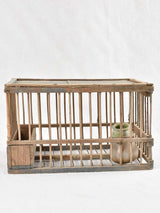 Antique French songbird capturing cage