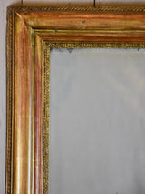 Early 19th Century French gilt mirror 38½" x  43¼"