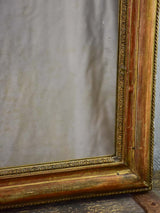 Early 19th Century French gilt mirror 38½" x  43¼"