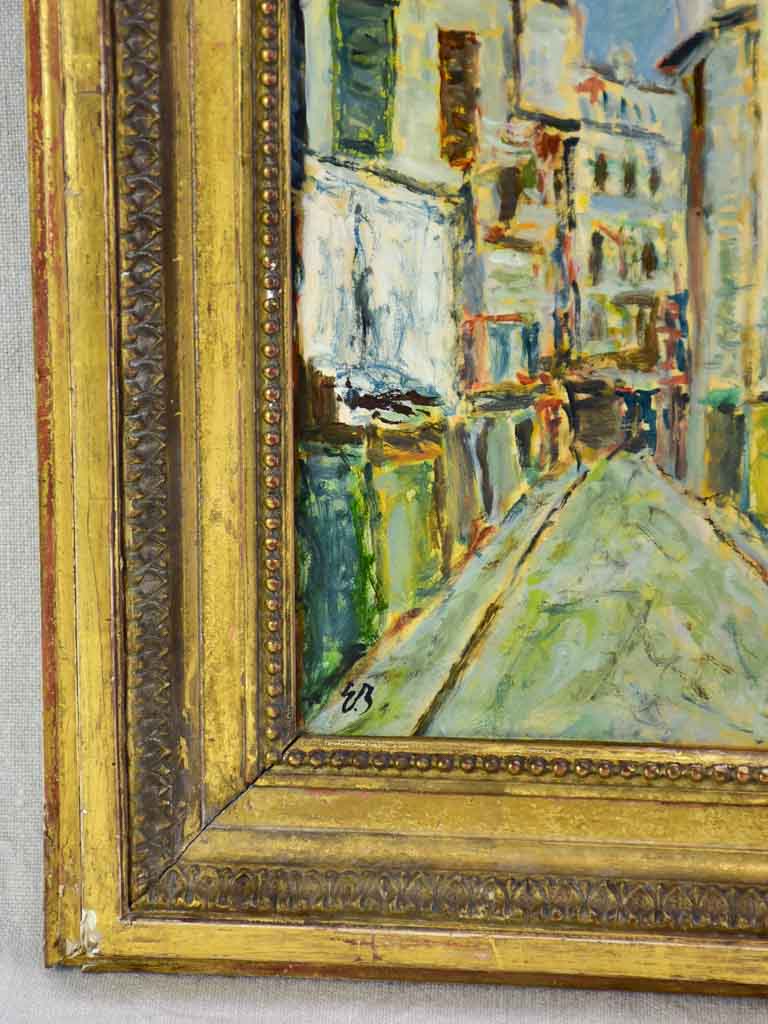 Village of Sanary - Eugène Baboulène (1905-1994) 13¾" x 15¾"