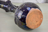 18th Century demoiselle d'Avignon glazed wine pitcher