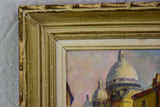 Historic Parisian Basilica Art Piece