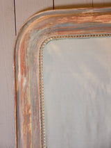 Very large 19th Century Louis Philippe mirror with painted frame 54¾" x 37"