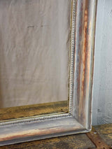 Very large 19th Century Louis Philippe mirror with painted frame 54¾" x 37"