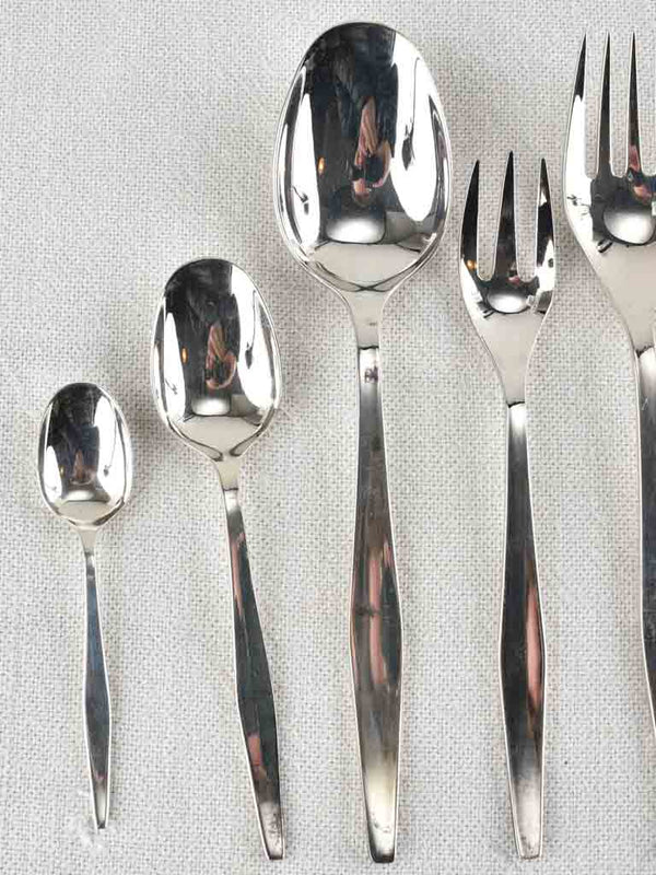72 piece Christofle flatware service - silver plated