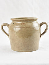 Antique French crock pot