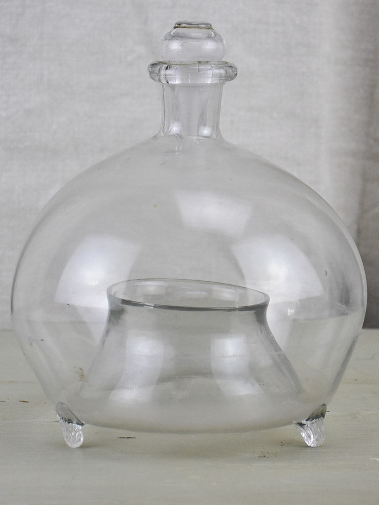 18th Century French blown glass wasp trap