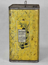 1930s olive oil container from Nice