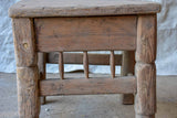 19th Century French wooden chair - folk art