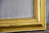 Small antique French Louis Philippe mirror with original glass 18½" x 22"