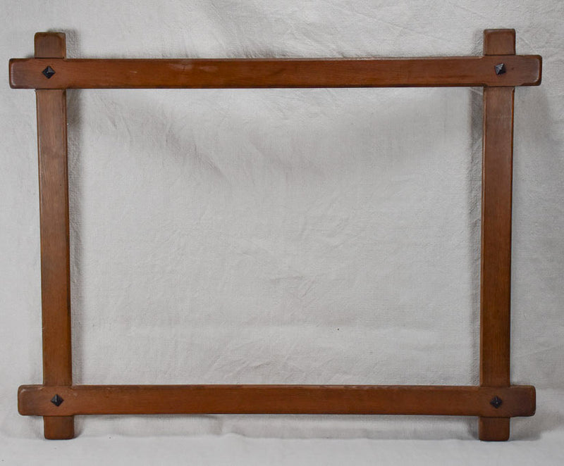 Collection of three large oak frames - 1940's / 50's